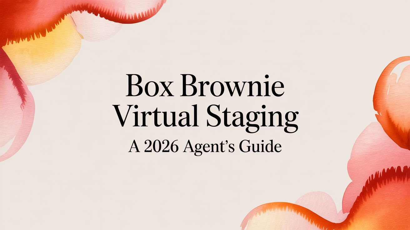 Box Brownie Virtual Staging A 2026 Agent's Guide