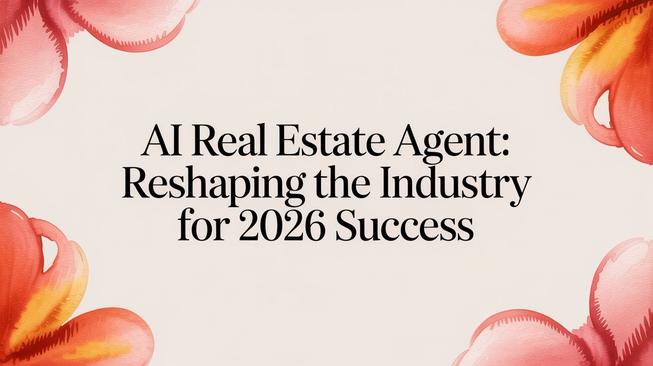 AI Real Estate Agent: Reshaping the Industry for 2026 Success
