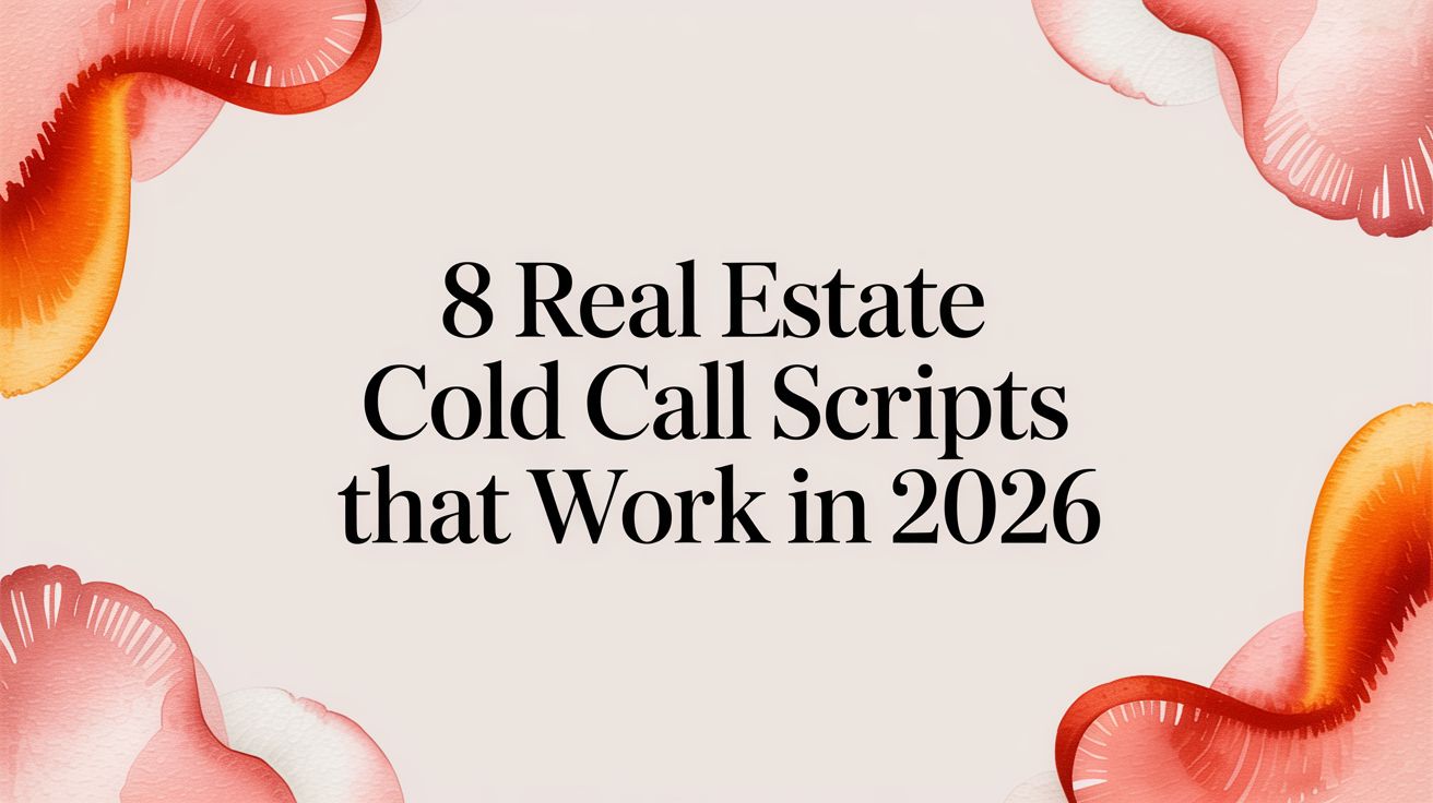 8 Real Estate Cold Call Scripts That Work in 2026