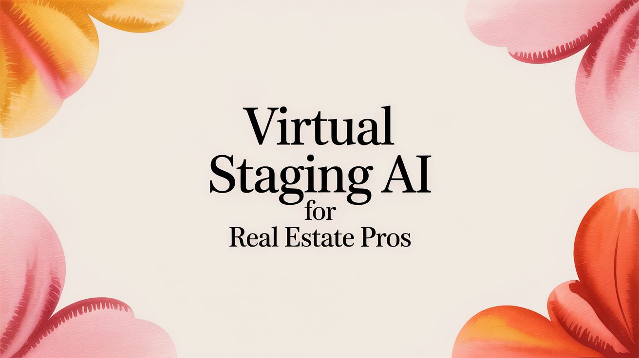 Virtual Staging AI for Real Estate Pros