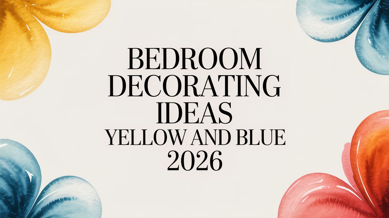 Bedroom Decorating Ideas Yellow and Blue 2026