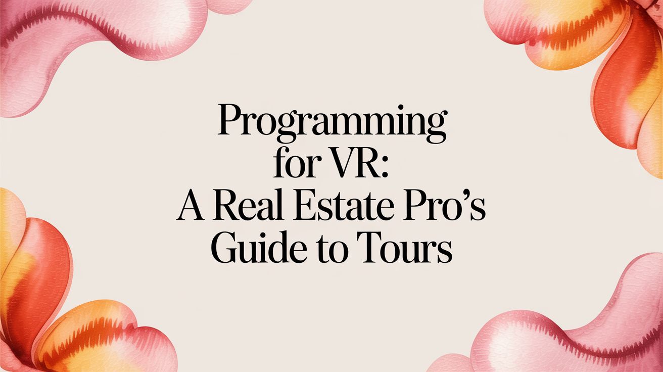 Programming for VR: A Real Estate Pro's Guide to Tours
