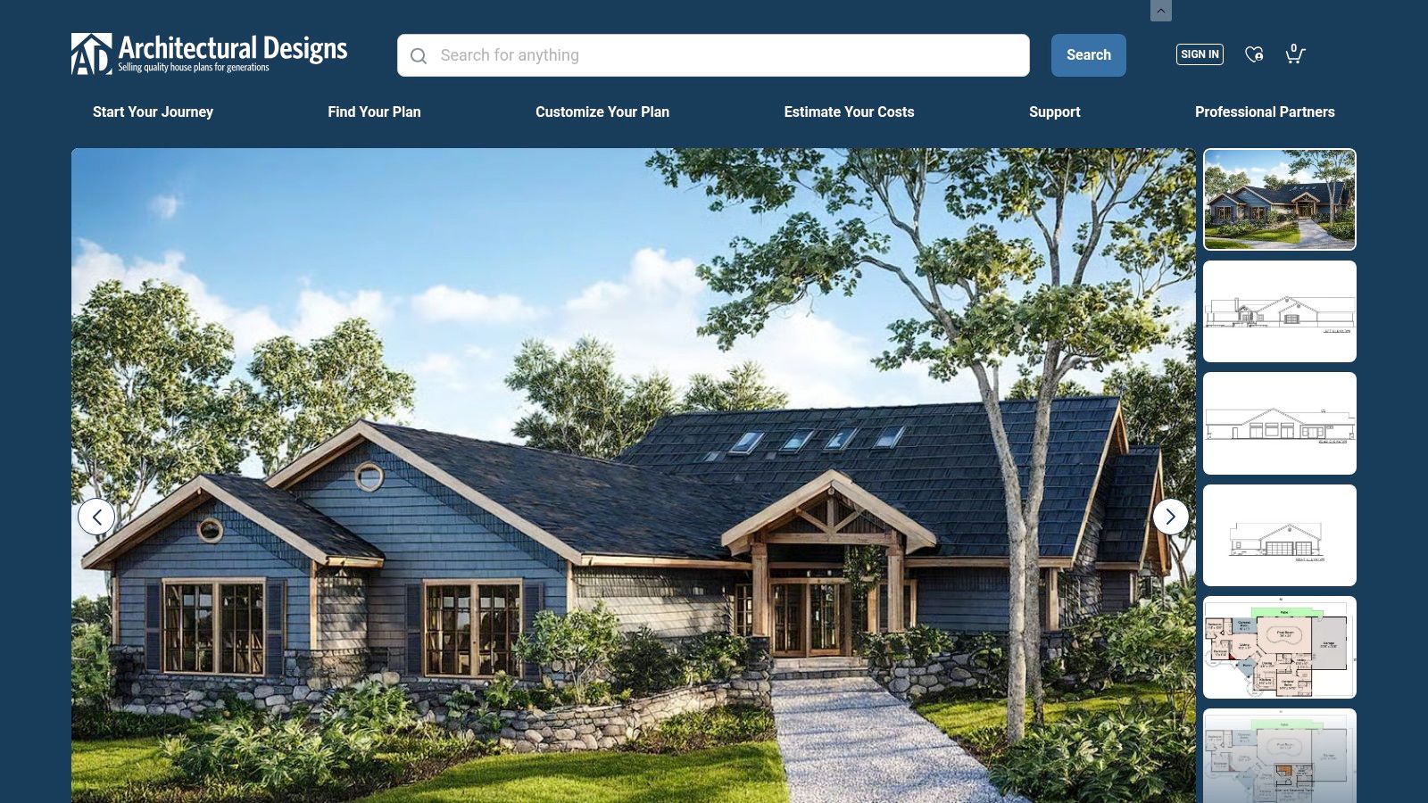 Architectural Designs – Plan 72402DA: Striking Single‑Story House Plan with Indoor Pool