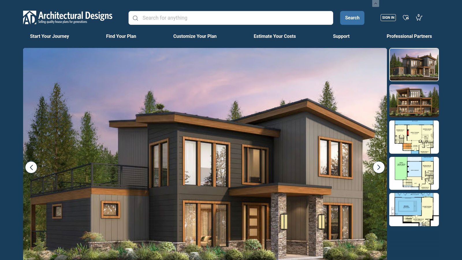 Architectural Designs – Plan 24132BG: Contemporary Northwest with Roof Deck and Indoor Pool