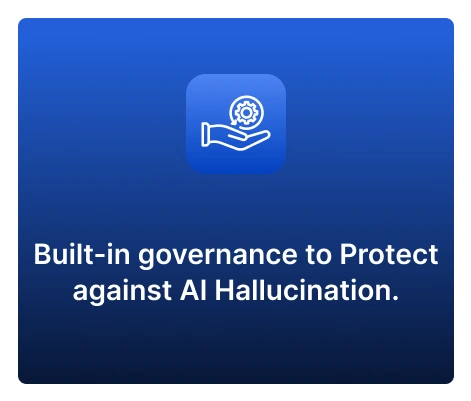 Built - in Governance To Protect Against AI Hallucination