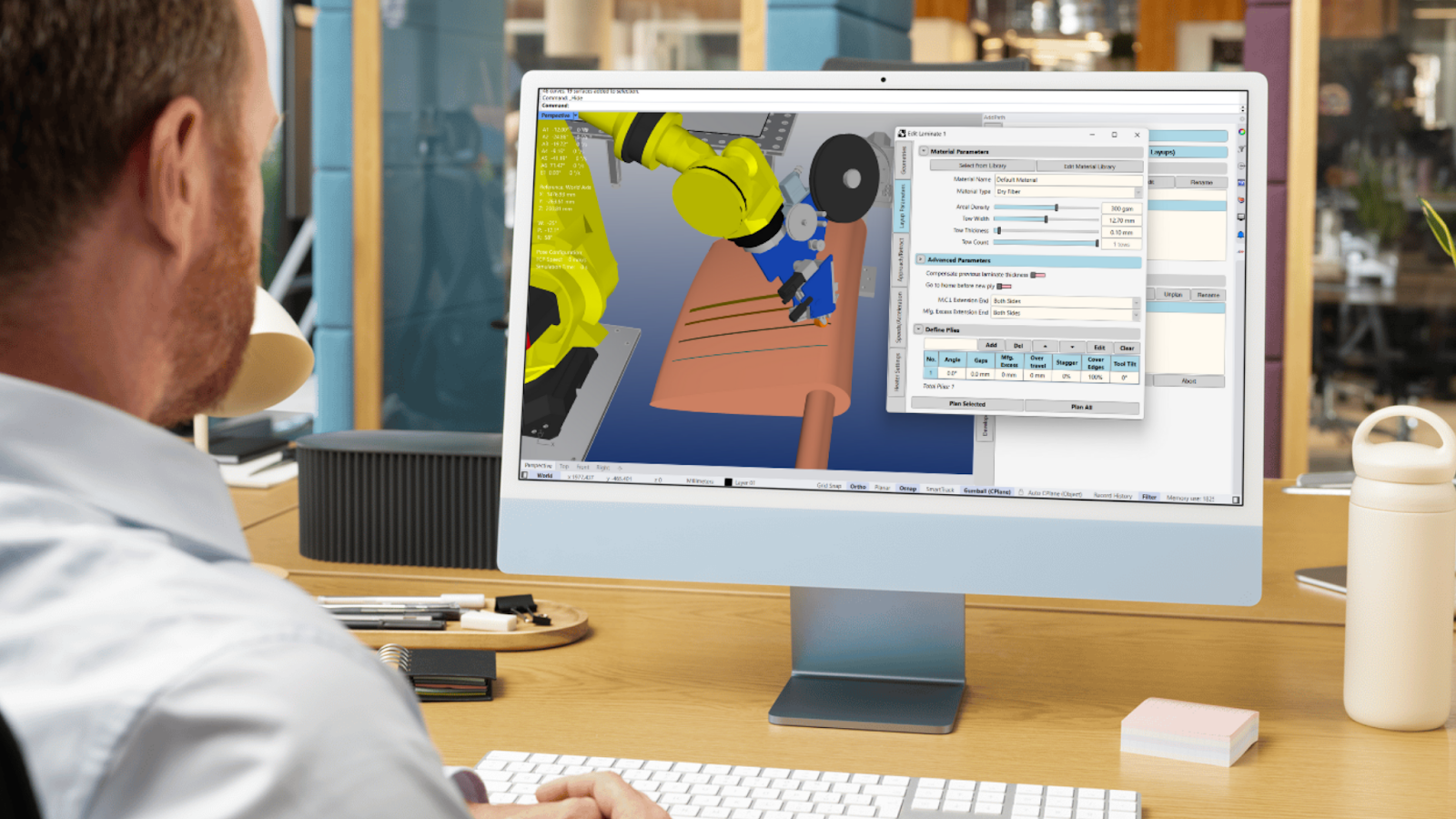 AI-powered path planning visualization