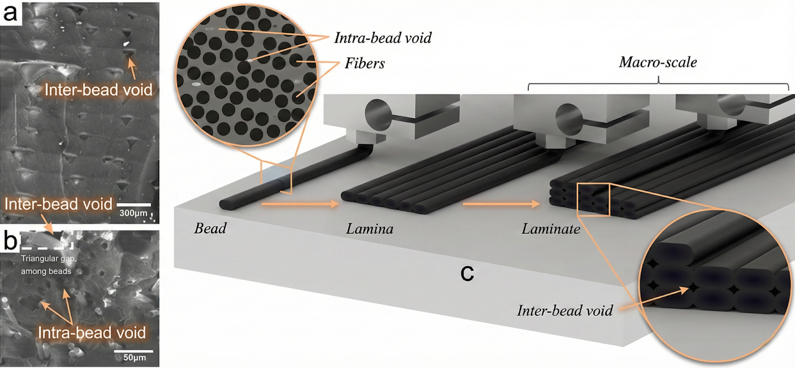 Void Types in ISC Thermoplastic Composites
