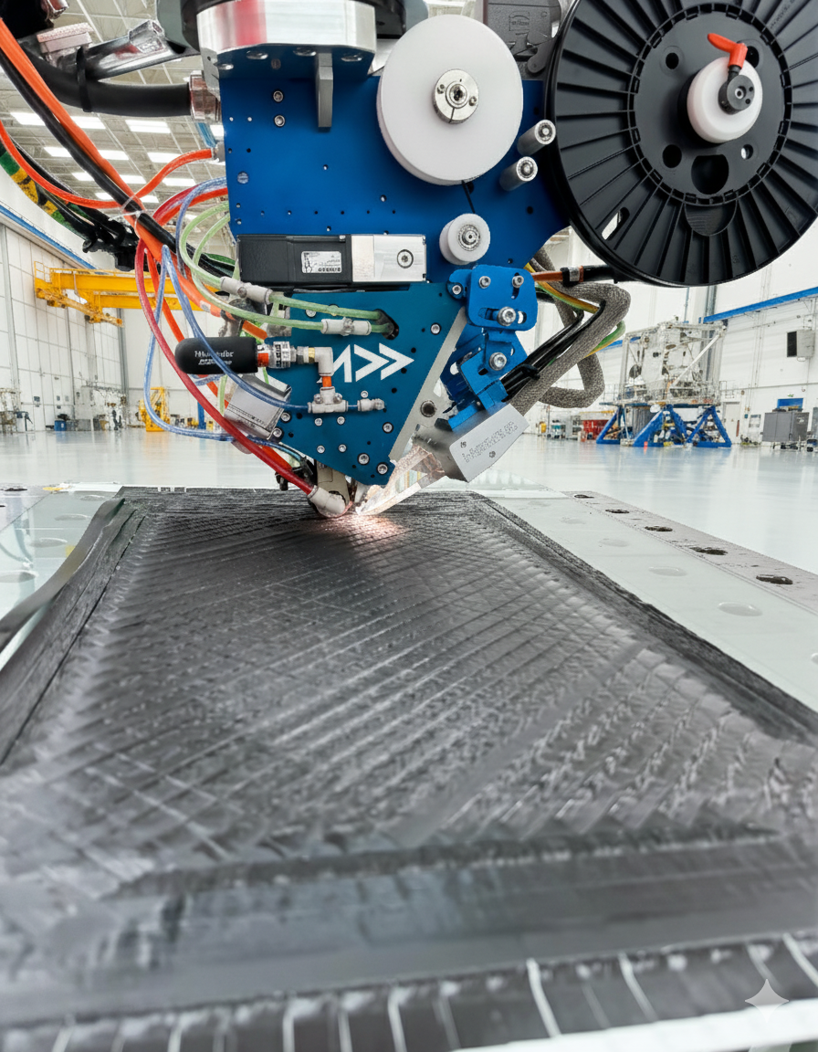 Addcomposites AFP technology for structural battery production