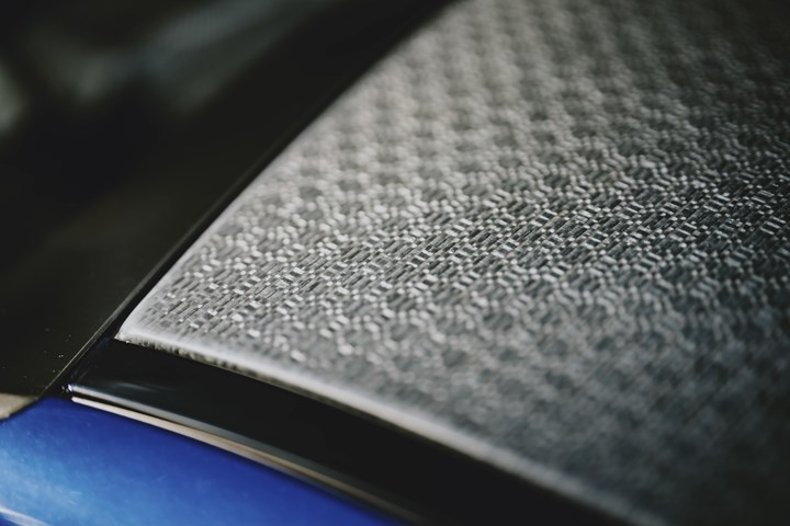 Bcomp ampliTex natural fiber system on BMW