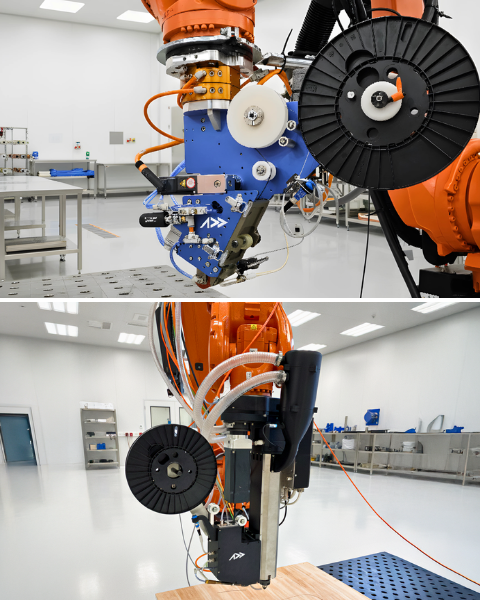 AFP-XS and ADDX by Addcomposites — deployable together as a complete forward manufacturing cell