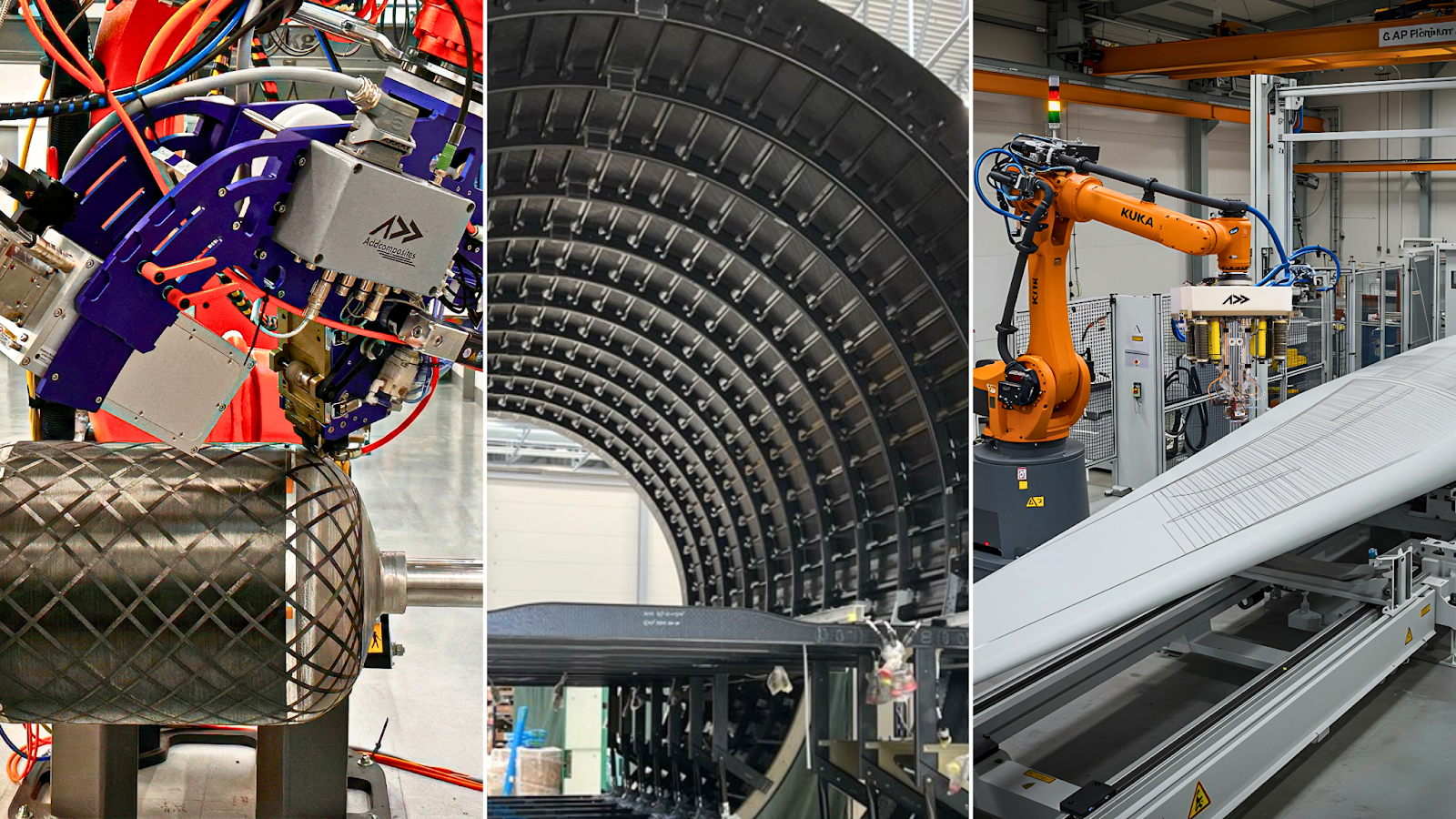 AFP-enabled composite manufacturing across pressure vessels, aerostructures, and large-format panels