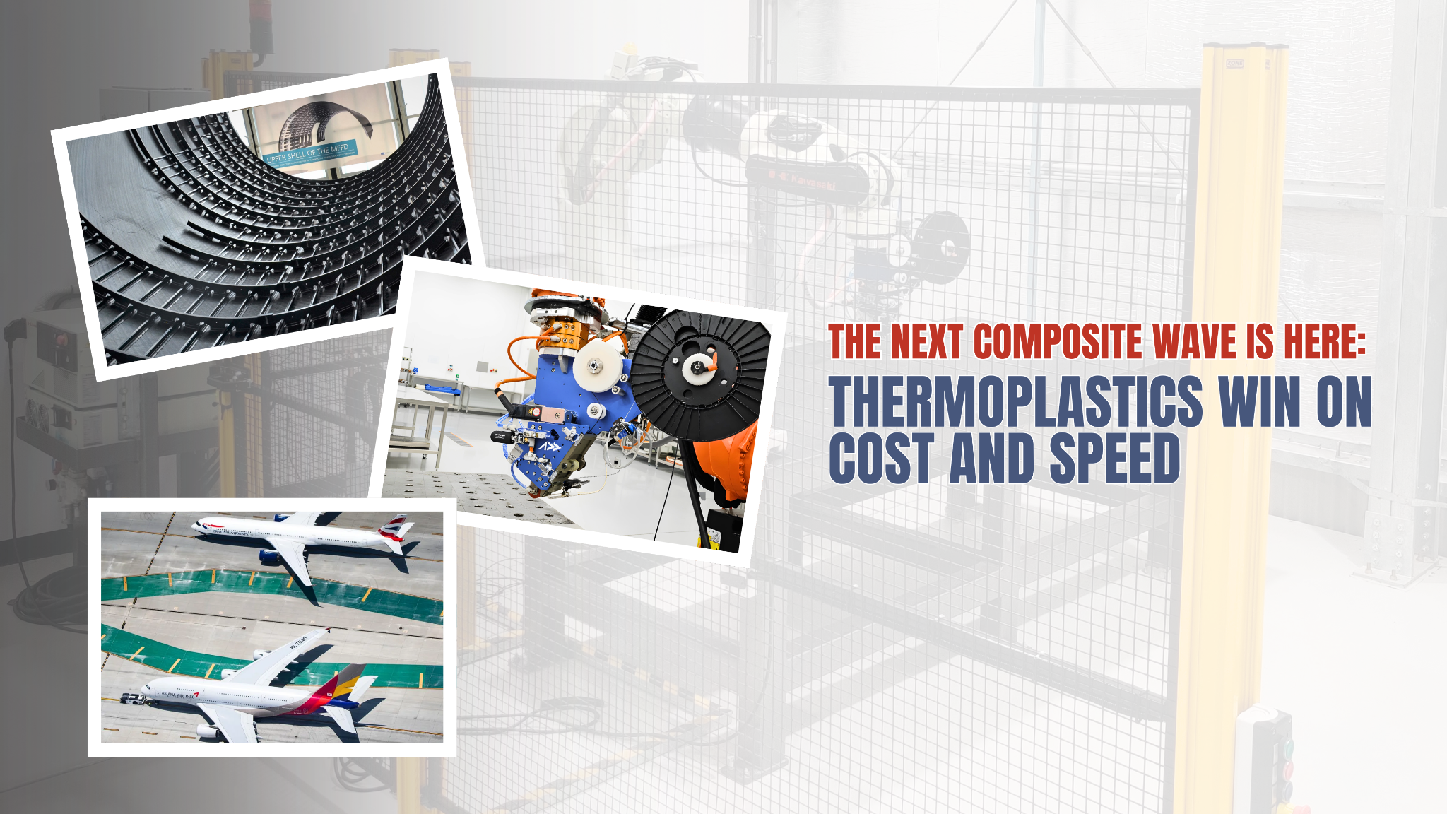 Carbon fiber thermoplastics in aerospace manufacturing