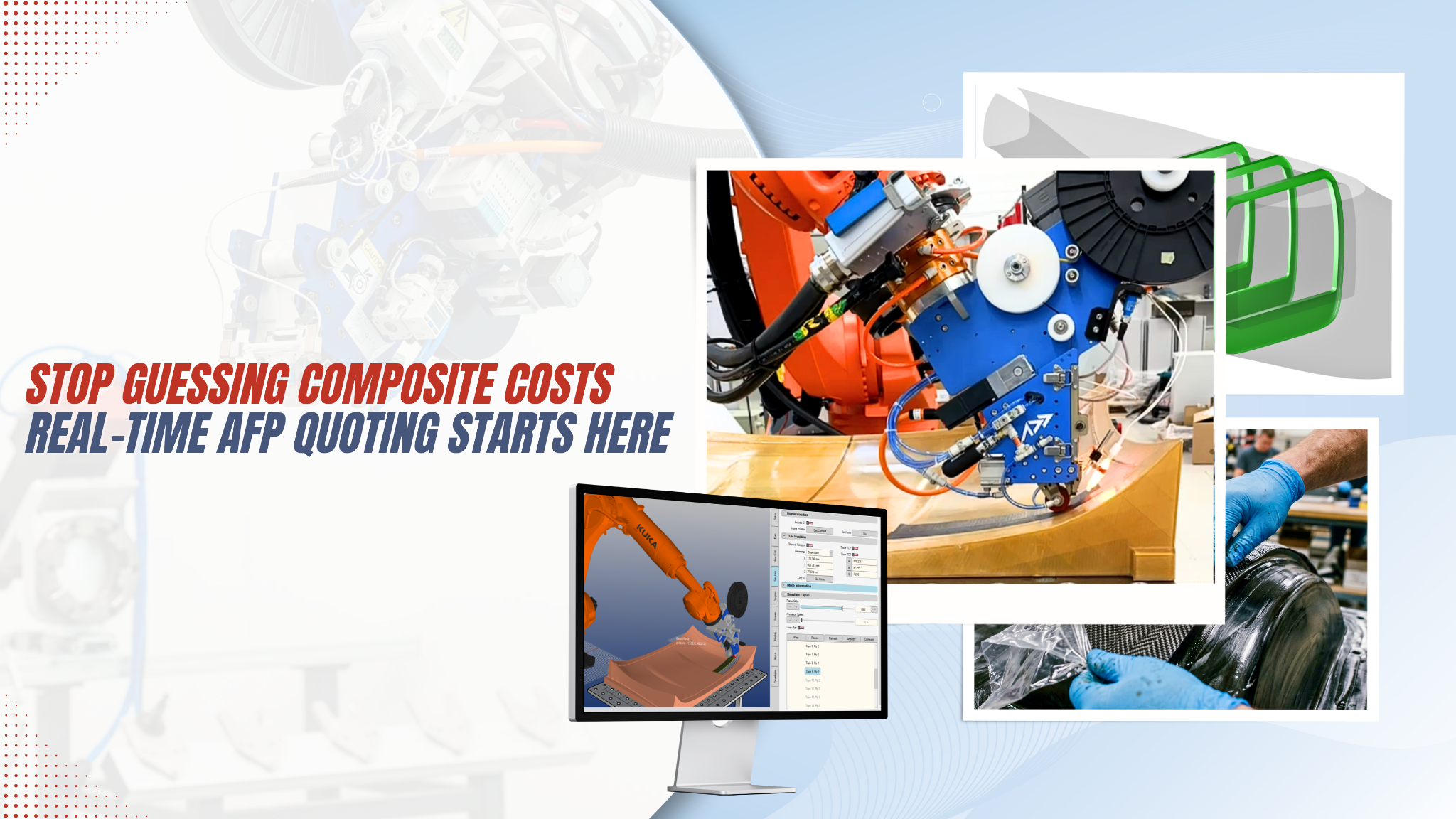 CFRP helicopter frame design to manufacturing workflow