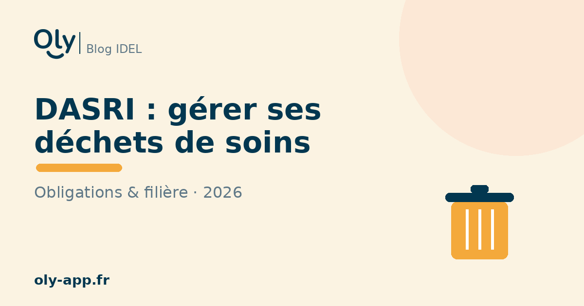 DASRI : gérer ses déchets de soins à domicile (guide IDEL)