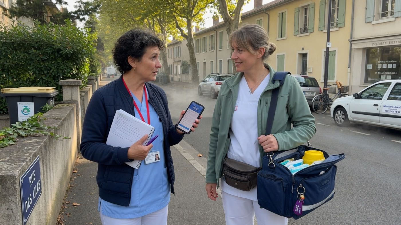 Relève infirmière à domicile : réussir la transmission entre IDEL