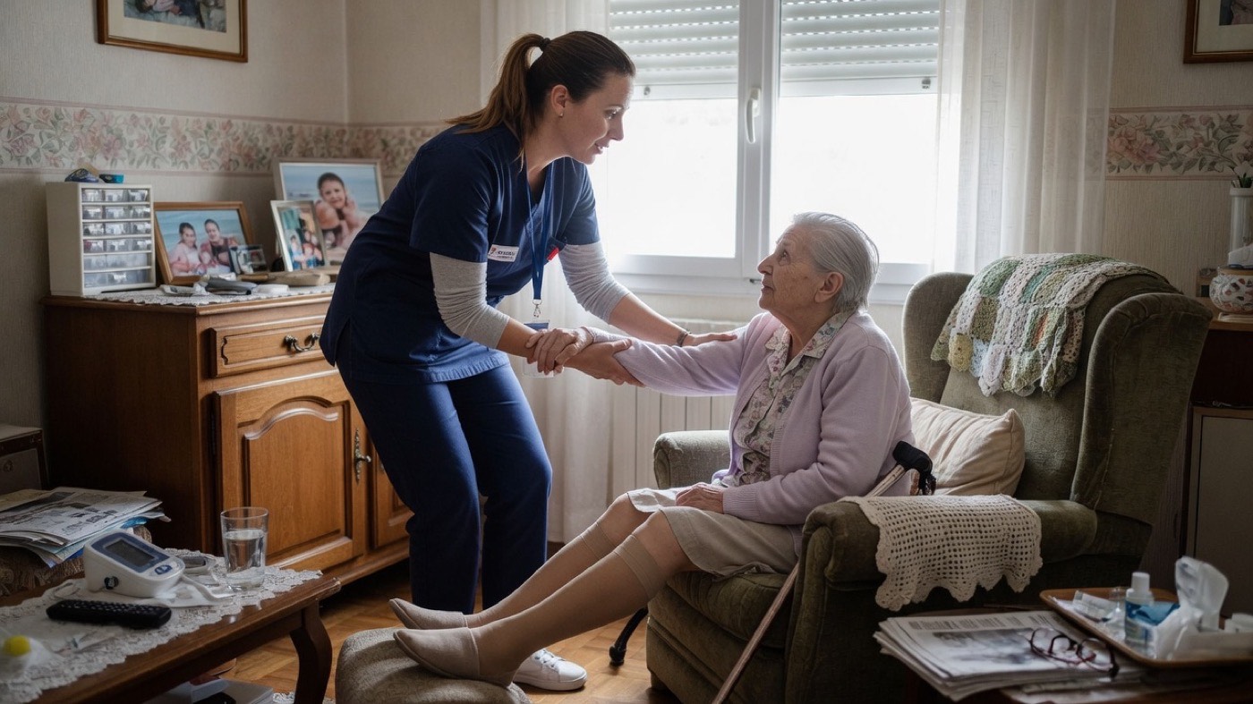 Prévention des escarres à domicile : le rôle de l'infirmière libérale