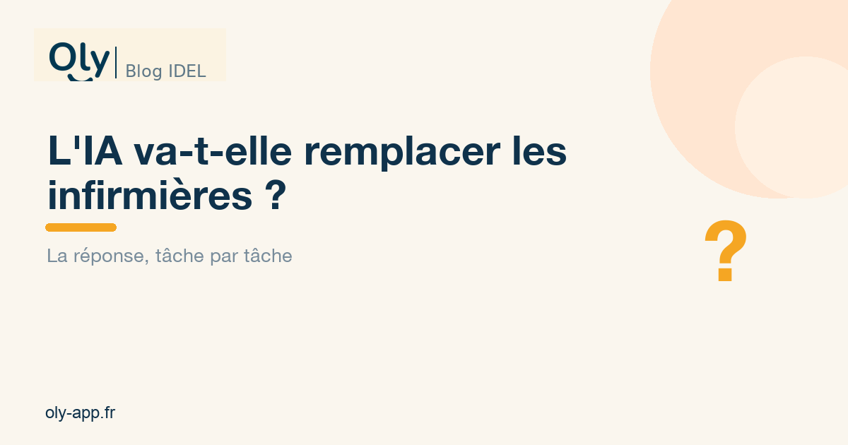 L'intelligence artificielle va-t-elle remplacer les infirmières ?