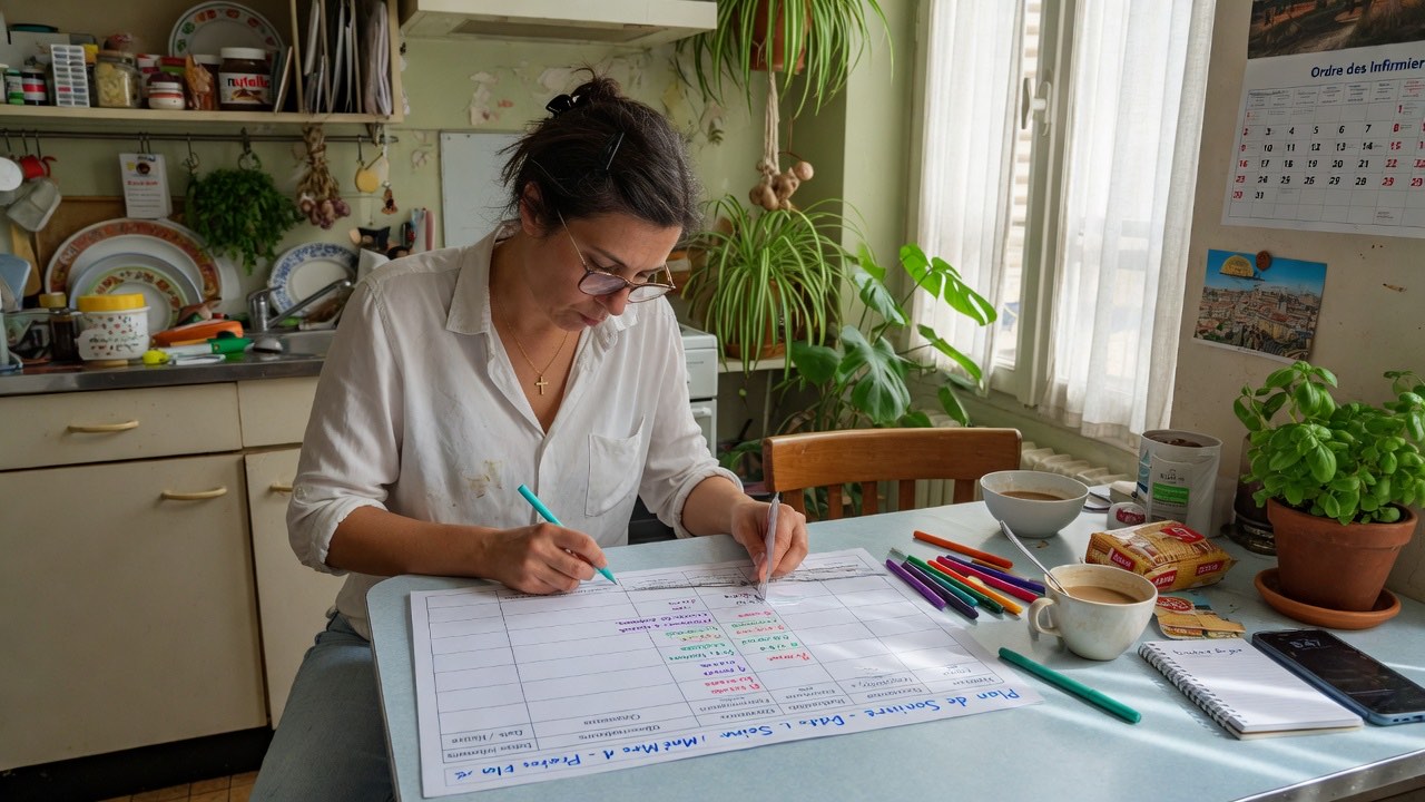 Diagramme de soins vierge : modèle à utiliser en cabinet IDEL