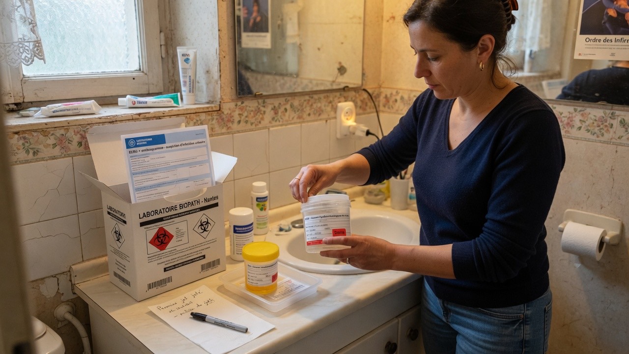 Cotation ECBU IDEL : prélèvement urinaire et facturation