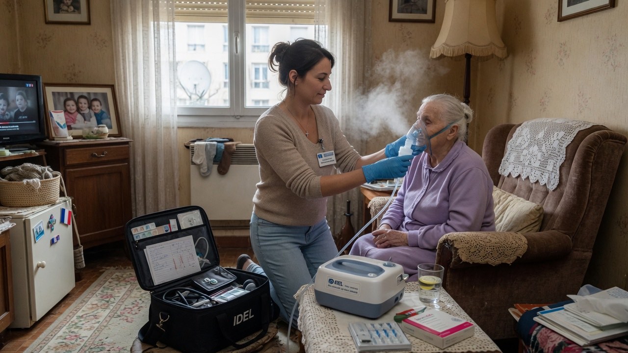 Cotation aérosol IDEL : acte, surveillance et facturation