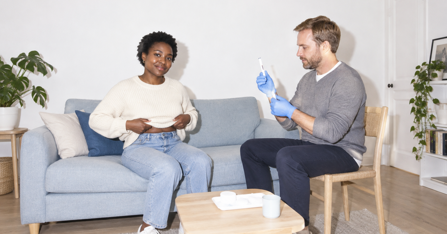 Cotation de l'injection sous-cutanée pour les IDEL