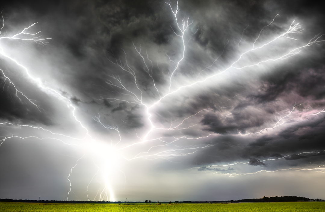 Aviso meteorológico señala posibles tormentas en Misiones, Paraguarí, Central y Ñeembucú