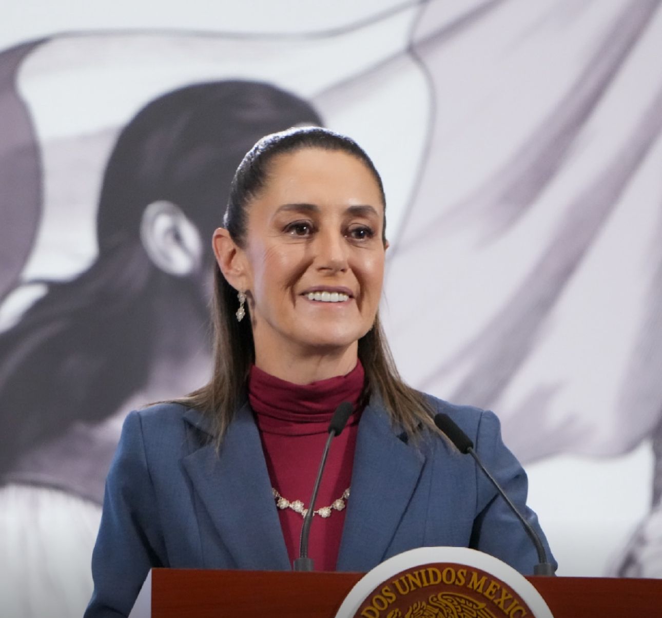 Tensión en el centro de México cuando un hombre se lanzó sobre Claudia Sheinbaum