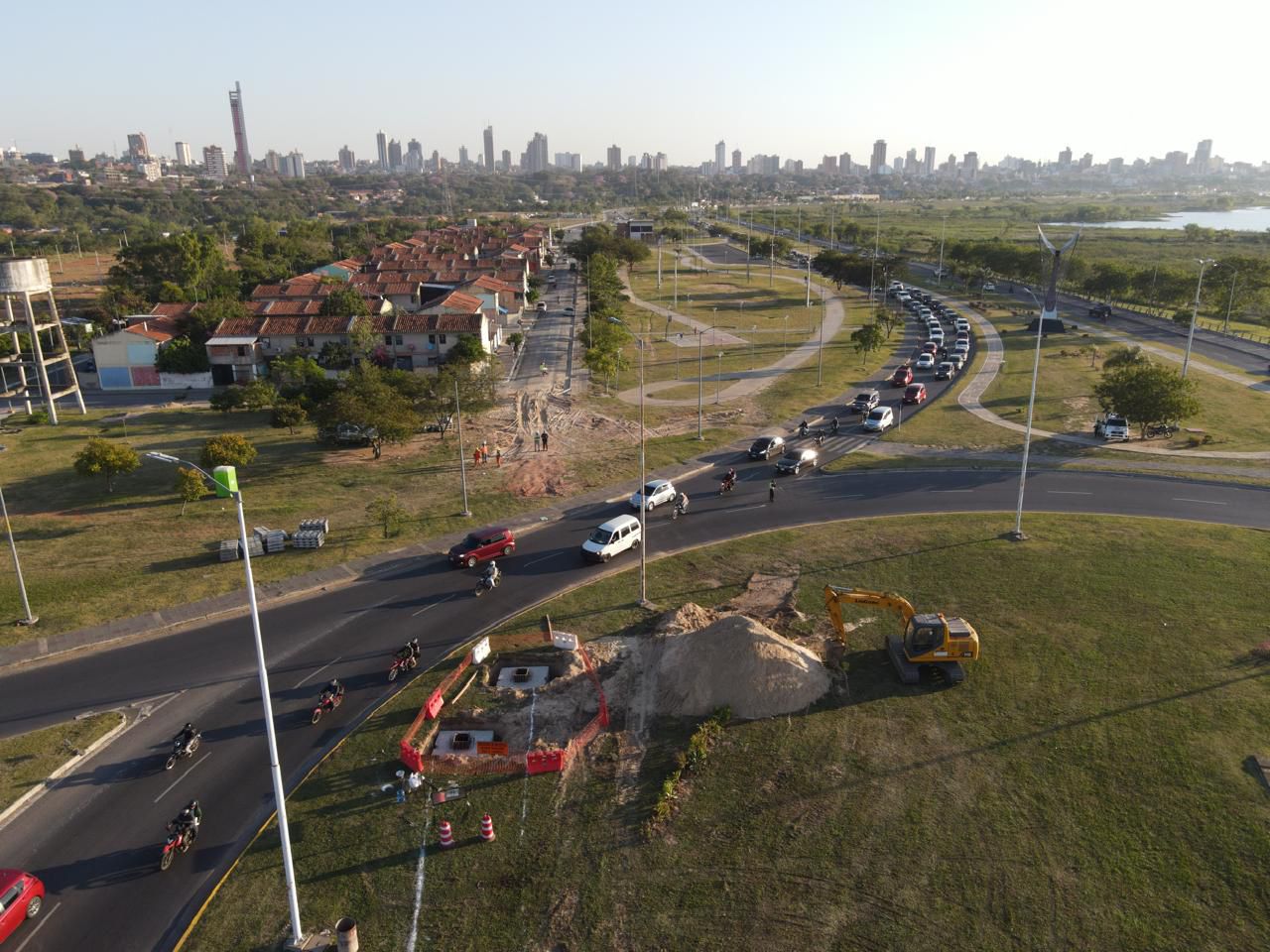 La Costanera Norte cerrará media calzada por un mes mientras avanzan las obras de conexión subterránea