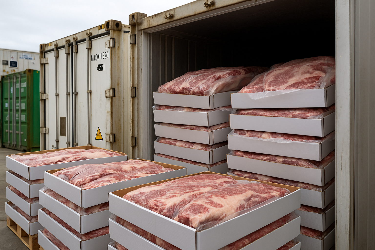 Las importaciones de carne pegan un salto y marcan un año sin precedentes en el mercado