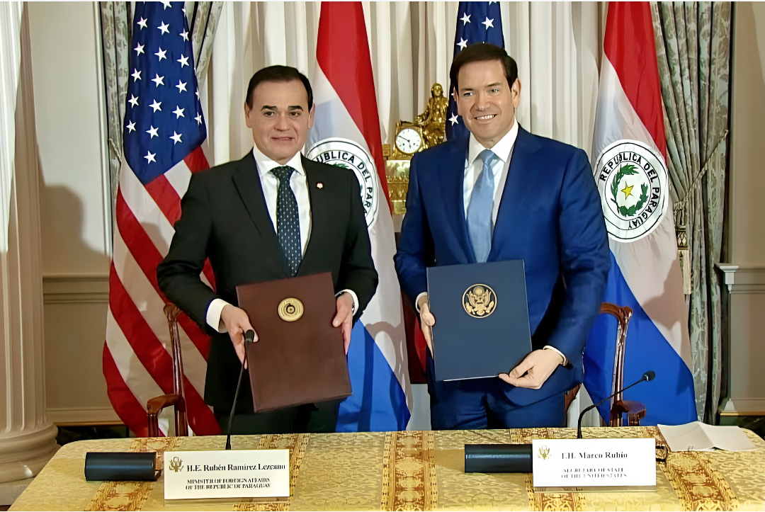 Paraguay y Estados Unidos ajustan agenda común en seguridad y lucha contra el crimen