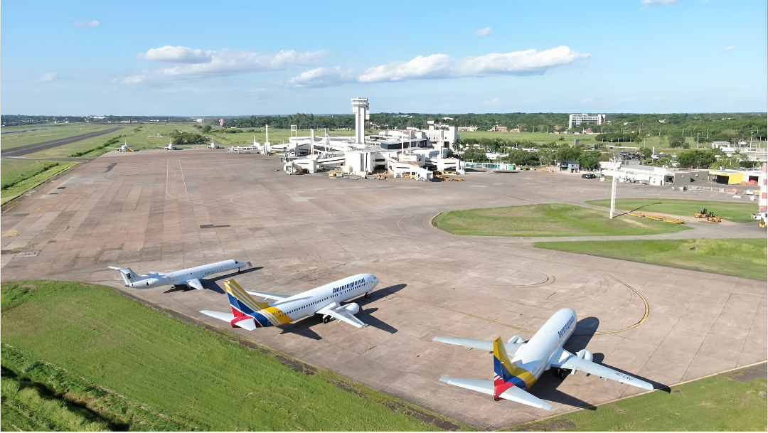 El tráfico aéreo en Paraguay supera el millón doscientos mil pasajeros en 2025