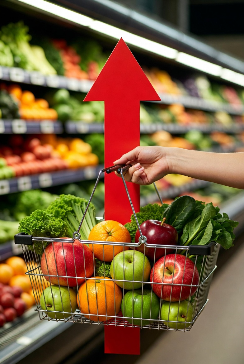 Los números del productor muestran un mes planchado, con subas puntuales en carne, madera y bebidas