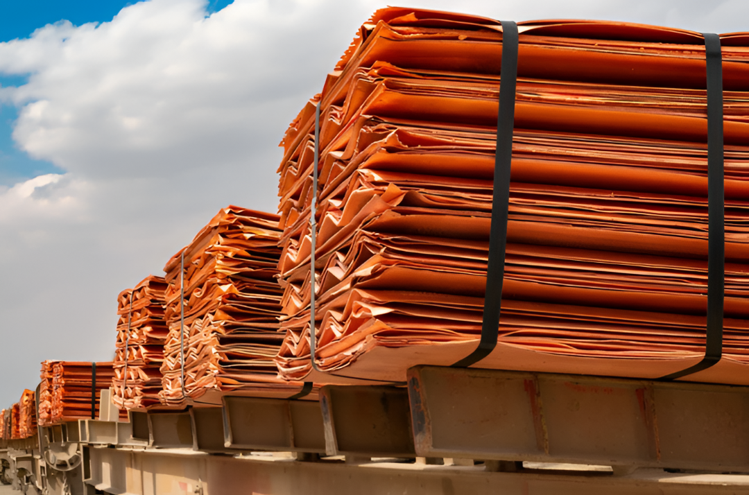 El precio del cobre encadena su racha más larga de subas en años