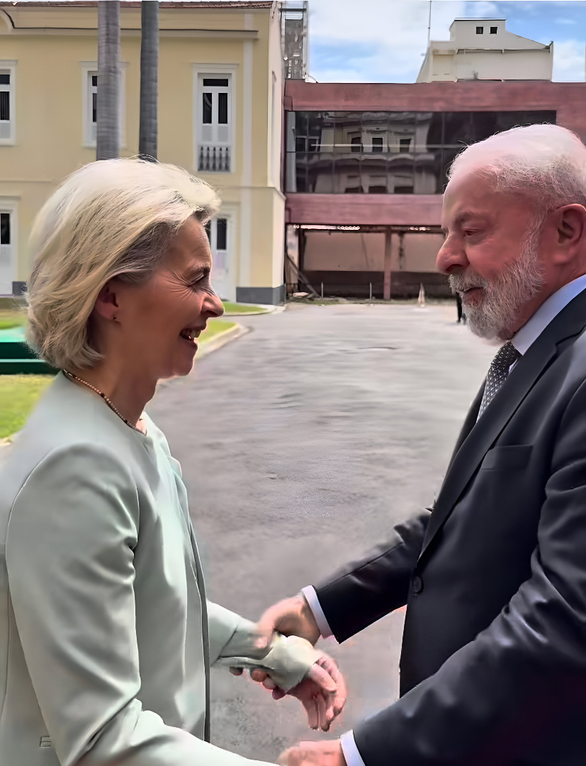 ¿Por qué Lula recibe a Von der Leyen en Brasil si la firma del acuerdo se hace en Paraguay?