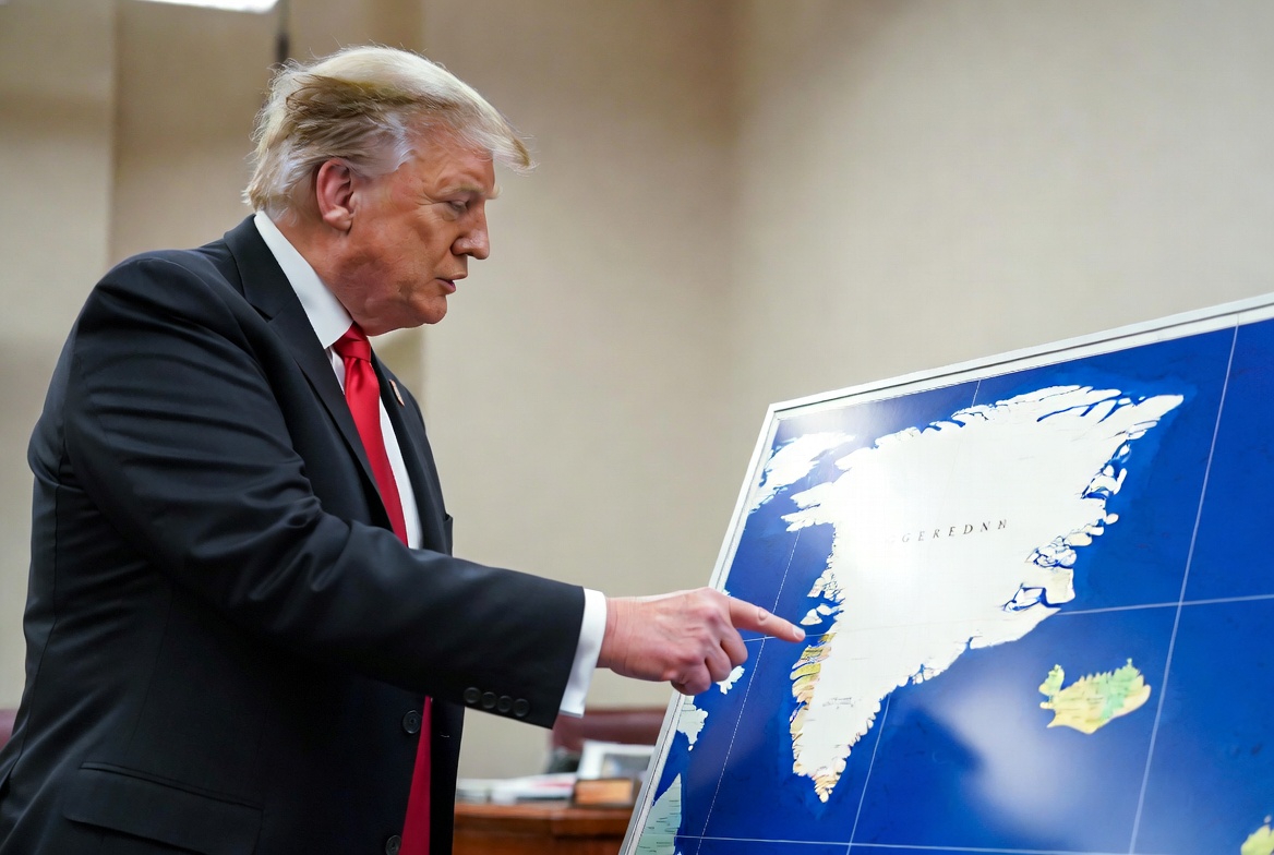Estados Unidos amenaza con aranceles a Europa si no avanza la compra de Groenlandia