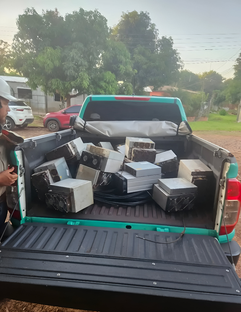 ANDE detecta nuevamente minería de criptomonedas con conexión irregular en Hernandarias