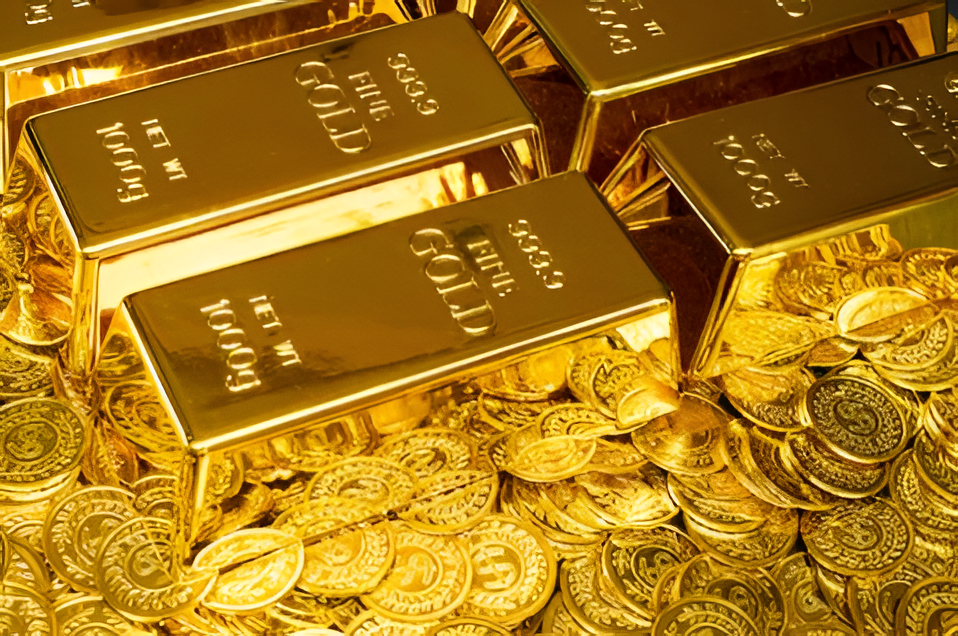 El oro se mantiene cerca de los 5.000 dólares en medio de expectativa por tasas en Estados Unidos