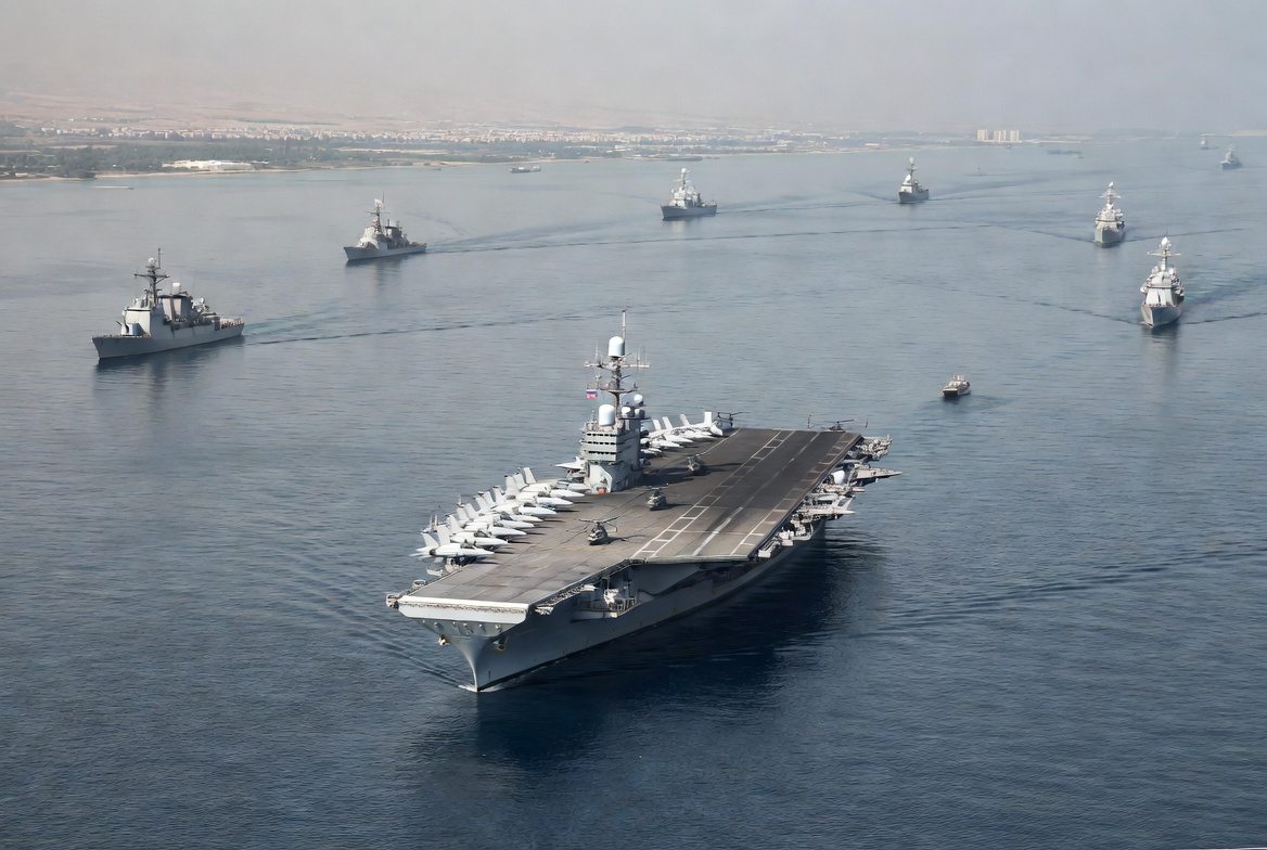 Gobierno estadounidense habilita retiro de funcionarios en Israel y despliega portaaviones en la zona