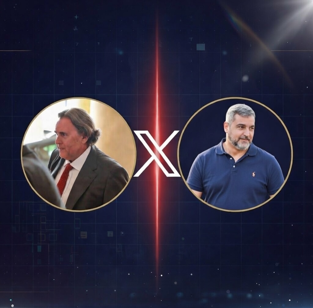 Fuerte cruce entre Mario Abdo Benítez y José Ortiz en X tras mensaje sobre la recuperación de Horacio Cartes