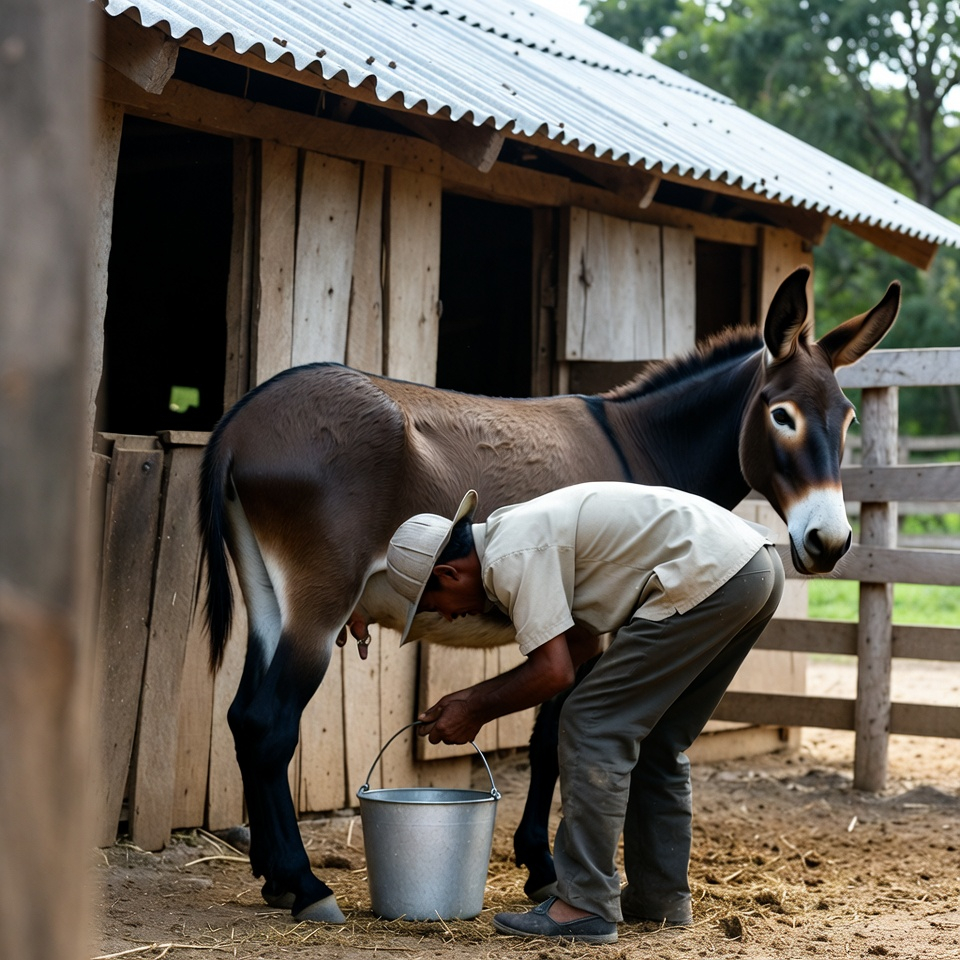 ¿Es comparable la leche de burra con la leche materna en aporte alimenticio?