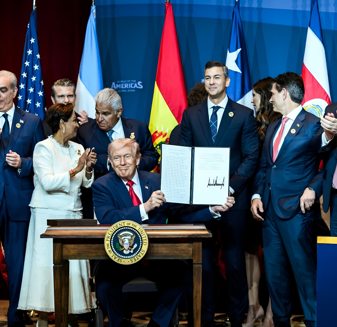 Santiago Peña asiste a cumbre en Miami donde gobiernos del continente analizan seguridad y narcotráfico