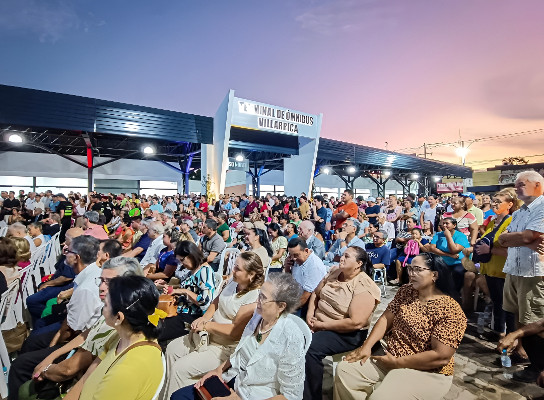 Nueva terminal de ómnibus comienza a operar en Villarrica con inversión de G. 6.000 millones