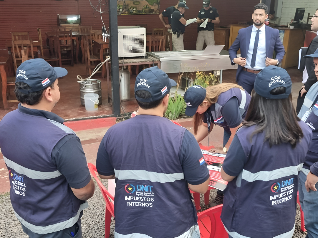 DNIT clausura por tres días locales gastronómicos tras detectar ventas sin factura en San Lorenzo y Capiatá