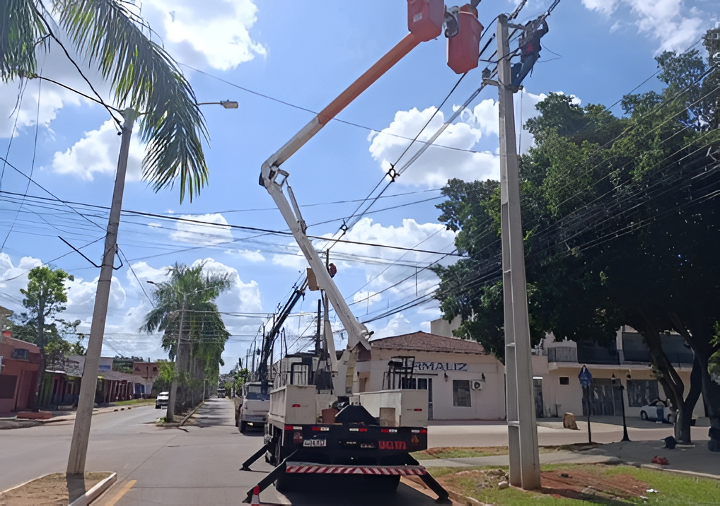 ANDE pone en marcha tecnología con inteligencia artificial para revisar la red eléctrica en Cordillera y Central