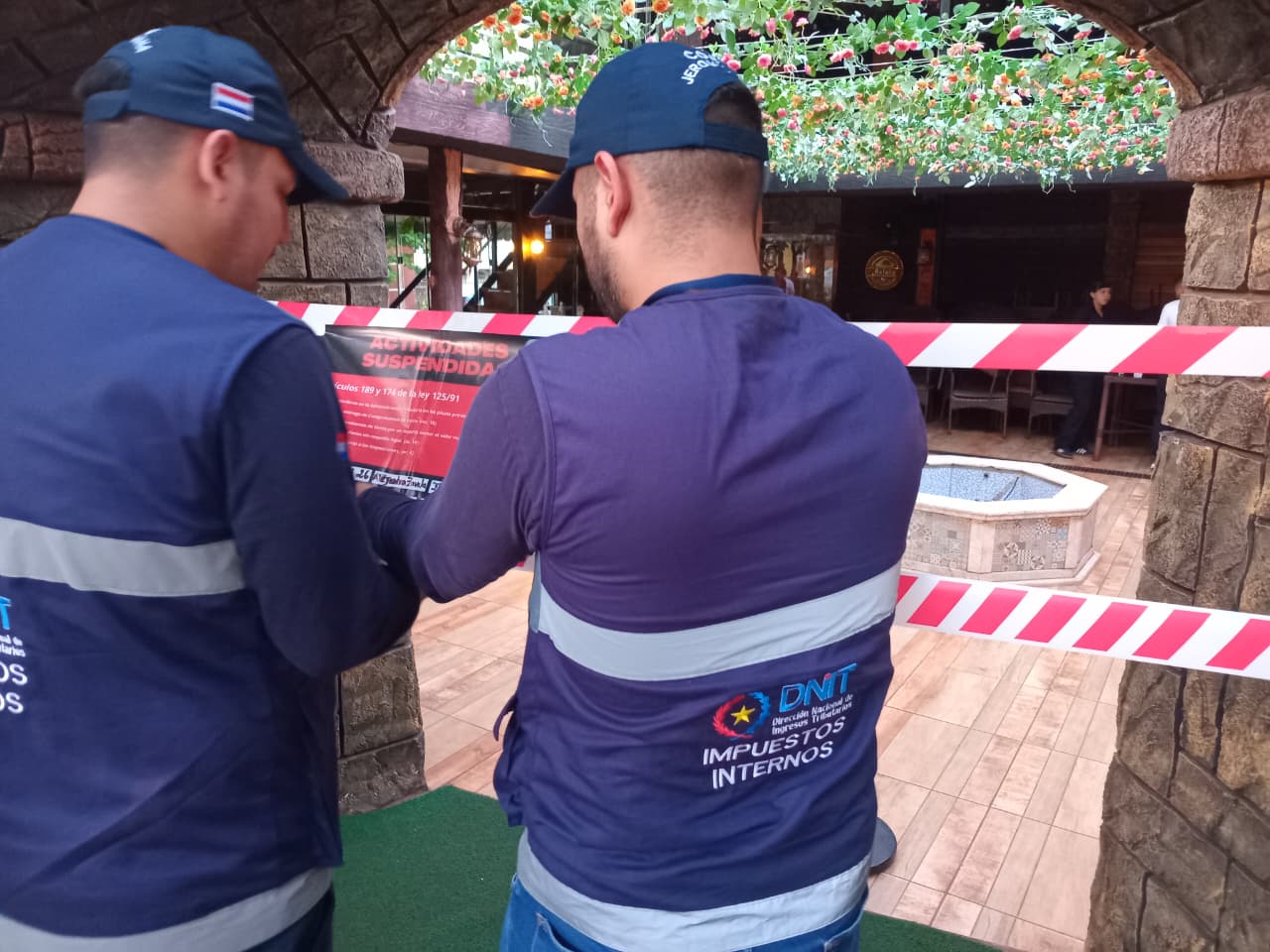 DNIT suspende actividades de restaurante por incumplimientos tributarios