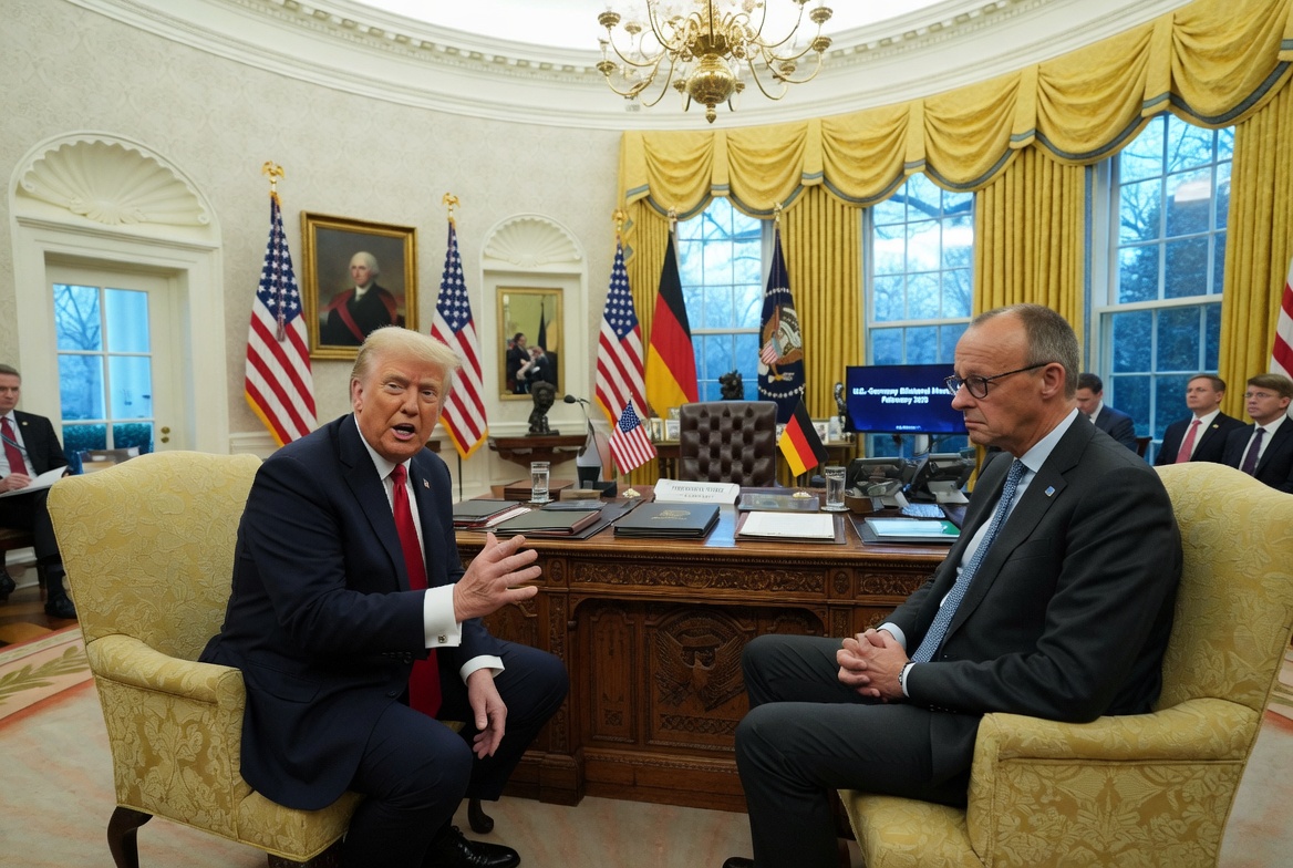Trump cuestiona a líder alemán y le reclama no interferir en conflicto con Irán