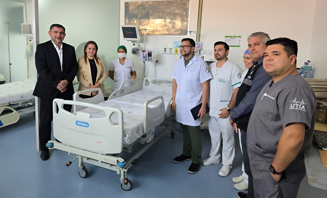 Hospital del IPS en Concepción suma nueva cama UTI para asegurados