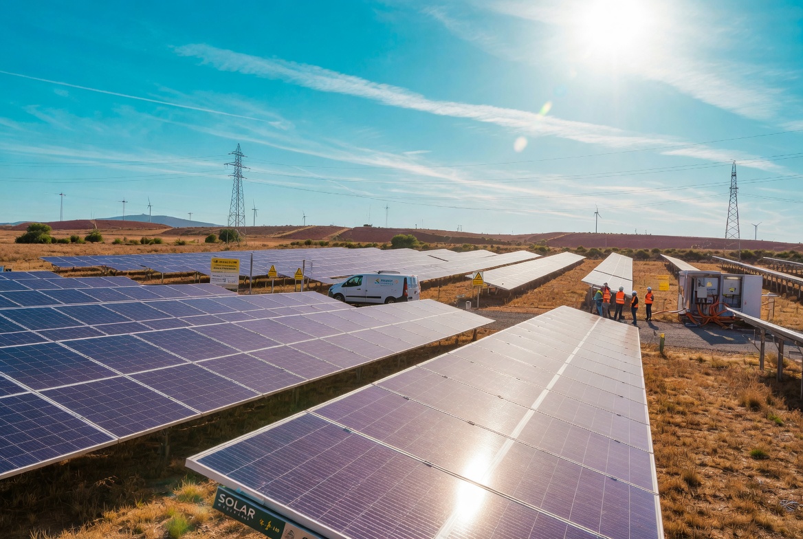 ANDE impulsa proyecto con baterías y energía solar para sostener el suministro