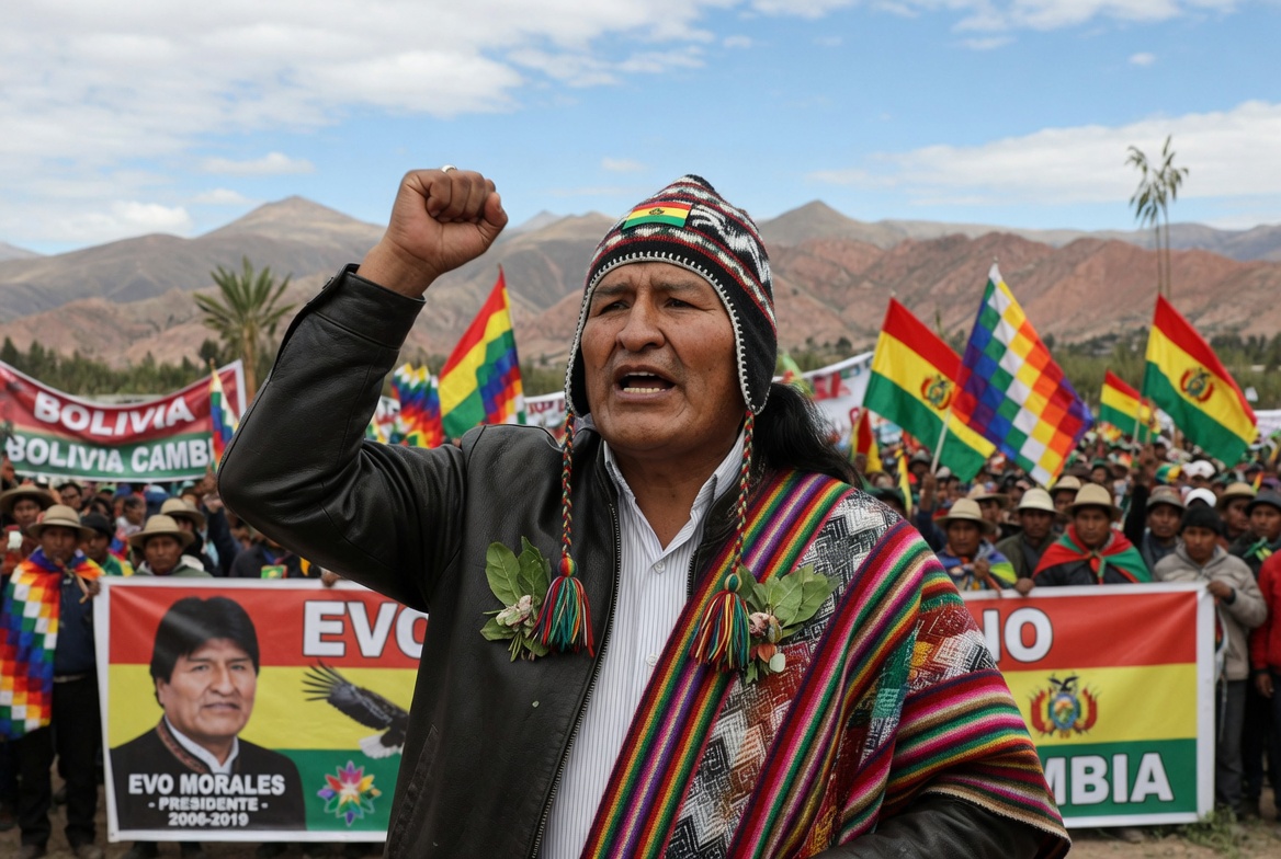 Evo Morales exige comicios en 90 días en medio de la crisis boliviana