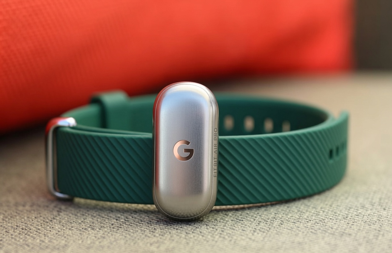 Google lanza Fitbit Air y apunta al mercado de pulseras sin pantalla